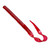 Drennan E-Sox Curly Worms - Blood Red TPELBUS09S Hooked Tackle