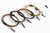  Korda Dark Matter Ring Swivel Leaders 1m 