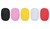 Fox International Fox Edges 7x12 mm Foam Barrels - Mixed Colour 