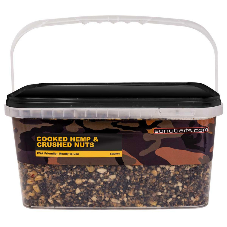  Sonubaits Cooked Hemp & Crushed Nuts 4kg 