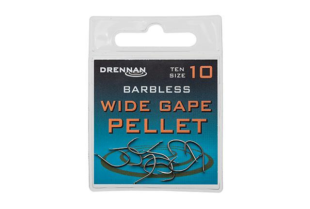 Drennan International Drennan Spade End Wide Gape Pellet Hooks- Barbless 