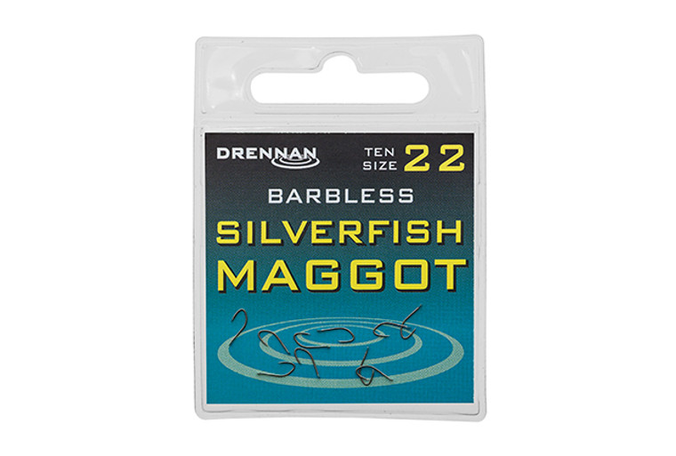 Drennan Spade End Silverfish Maggot Hooks