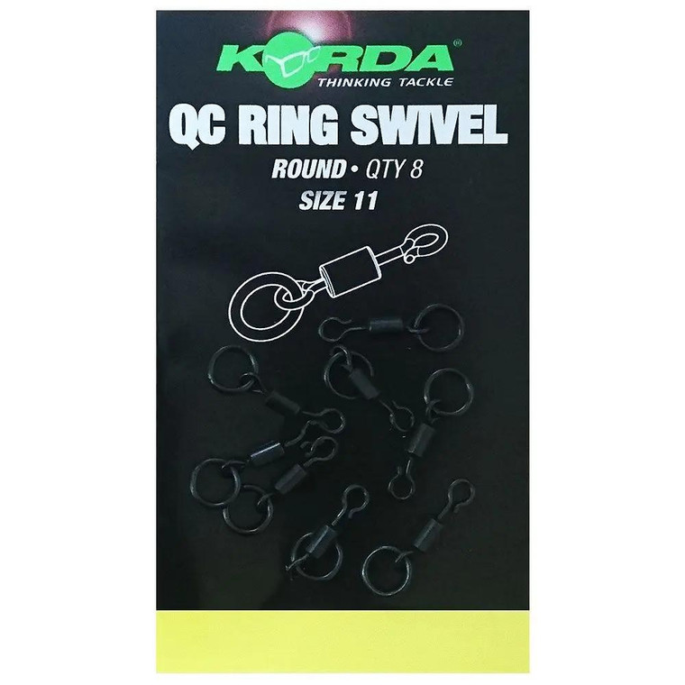  Korda QC Ring Swivel Round Size 11 