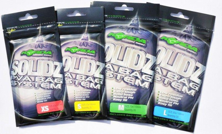  Korda Solidz PVA Bags 