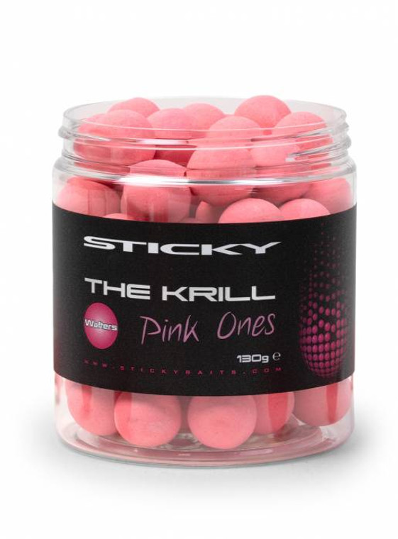 Sticky Baits Krill Pink Ones Wafters - Hooked Tackle