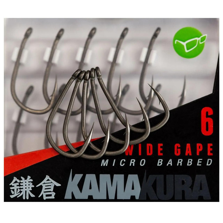  Korda Kamakura Wide Gape Hooks 