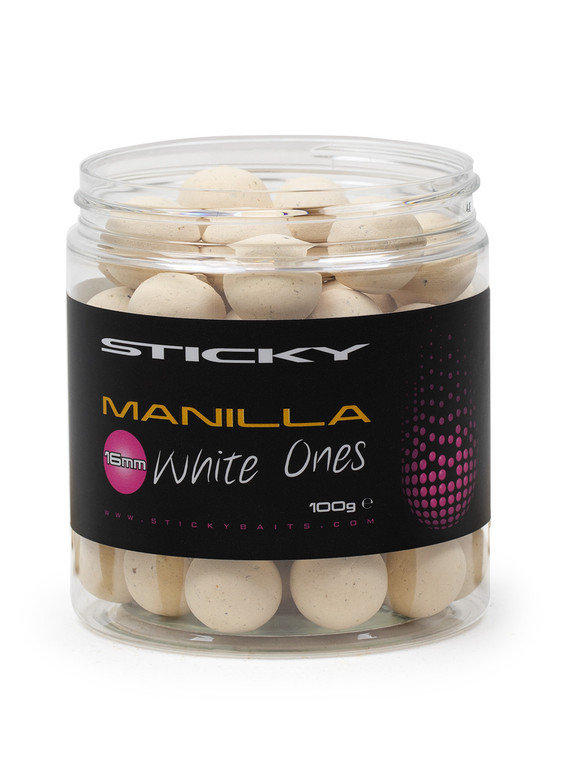 Sticky Baits Manilla White Ones Pop-ups  Hooked Tackle