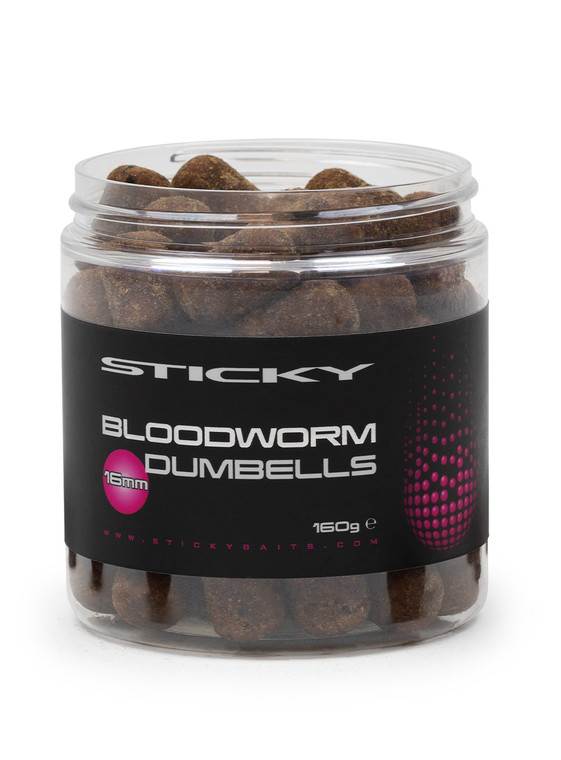Sticky Baits Bloodworm Dumbells - Hooked Tackle