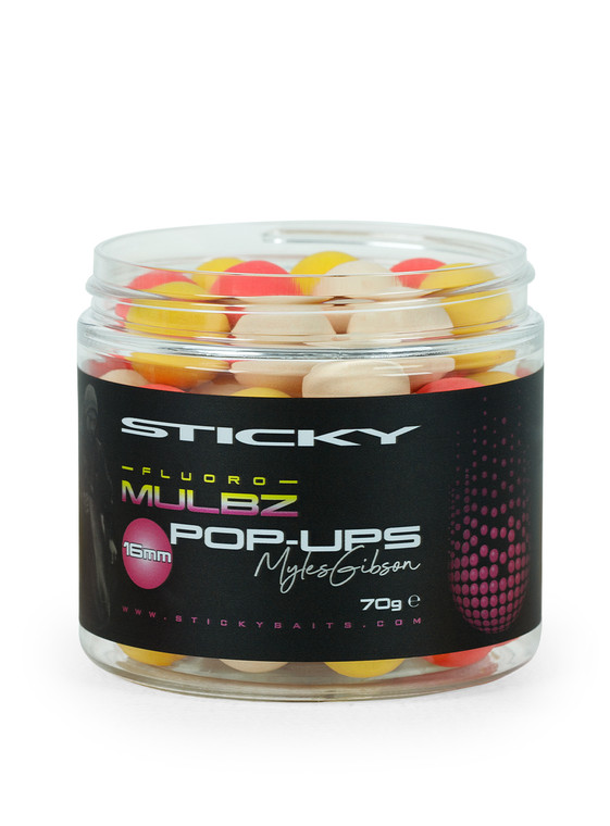 Sticky Baits Mulbz Fluoro Pop-ups  Hooked Tackle
