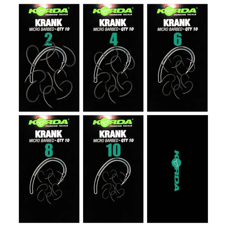 Korda Krank Hooks  Hooked Tackle