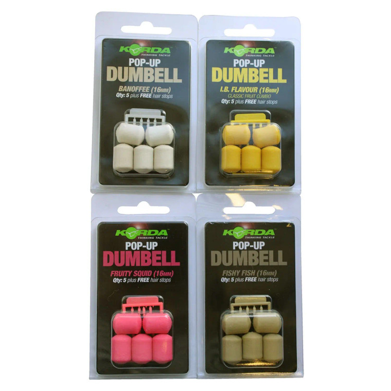 Korda Pop Up Dumbells - Hooked Tackle