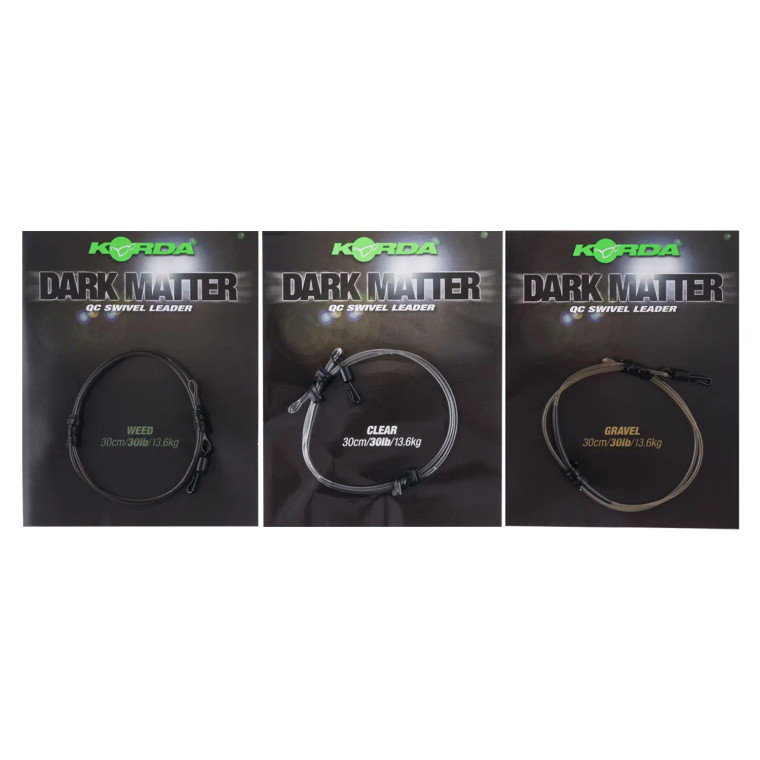 Korda Dark Matter QC Swivel Leaders