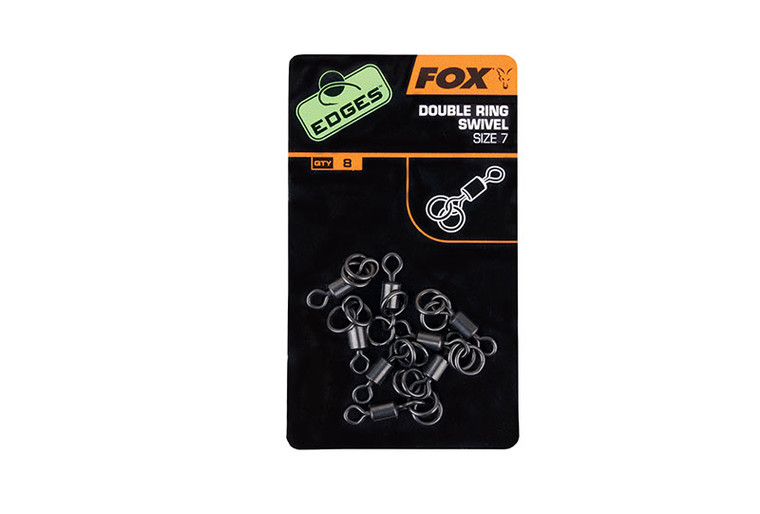 Fox Edges Double Ring Swivels - Hooked Tackle