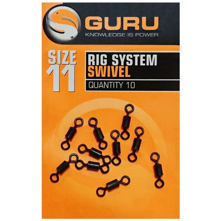 Guru Size 11 Rig System Swivels - Hooked Tackle