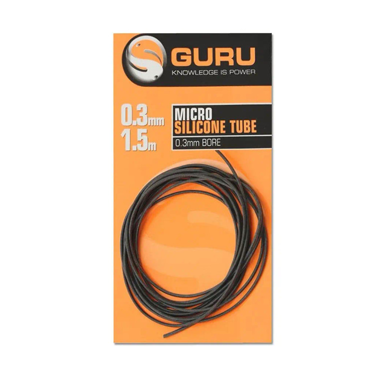 Guru 0.3mm Silicone Tubing GST Hooked Tackle