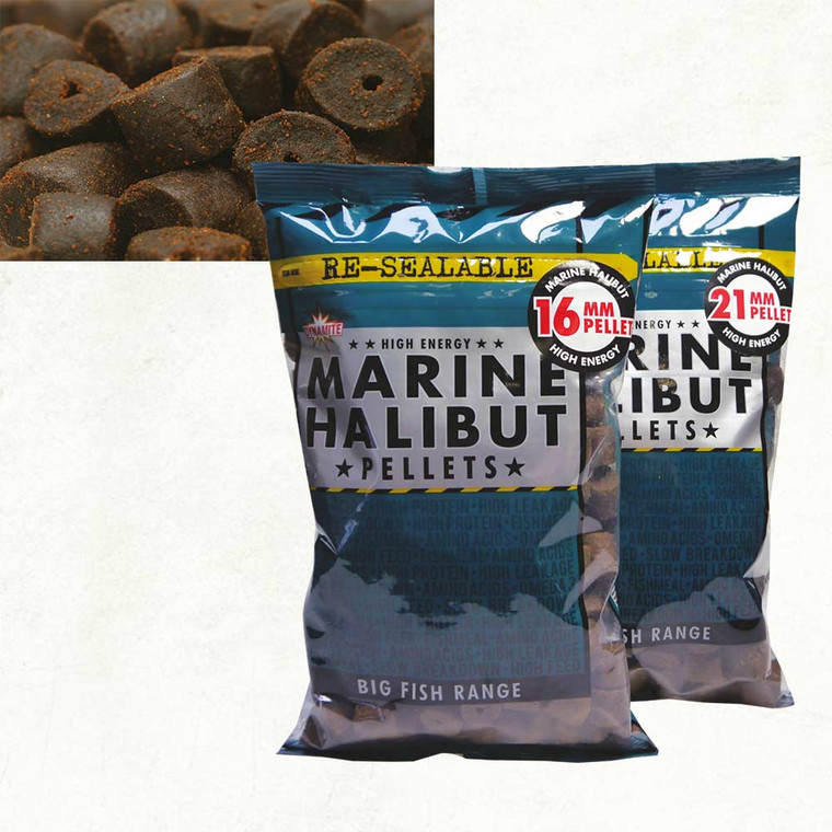 Dynamite Baits Dynamite Marine Halibut Pre-Drilled Pellets 