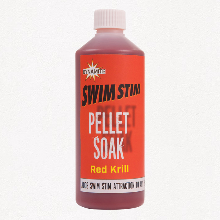 Dynamite Red Krill Swim Stim Pellet Soak DY1422 Hooked Tackle