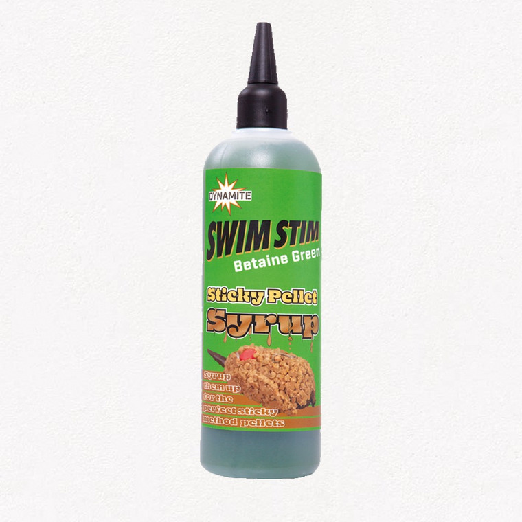 Dynamite Betaine Green Swim Stim Sticky Pellet Syrup - Hooked Tackle