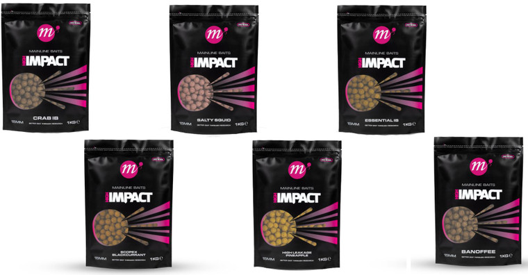 Mainline Baits Mainline Hi Impact 15mm Boilies 1kg 