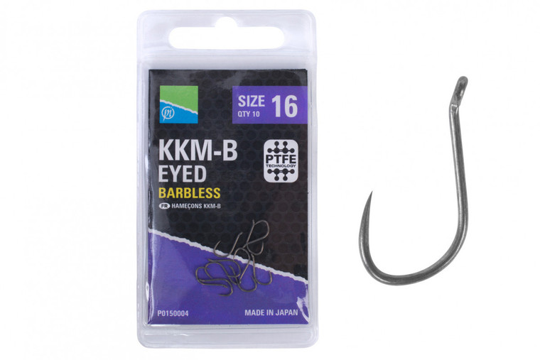Preston KKM-B Eyed Hooks  Hooked Tackle