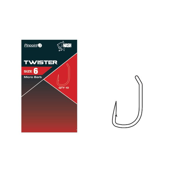Nash Pinpoint Twister  Hooked Tackle