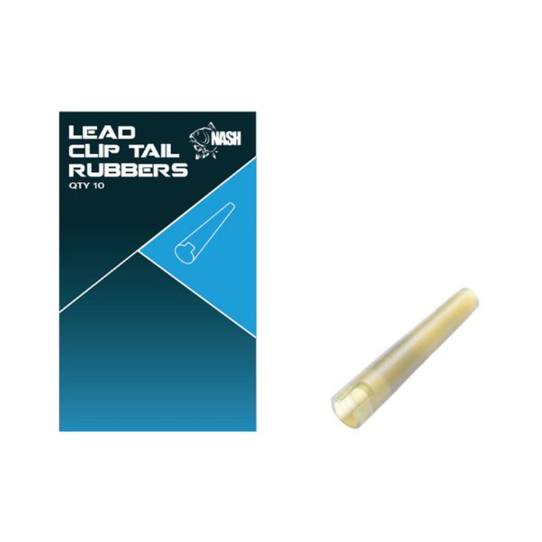Nash Lead Clip Tail Rubbers - Hooked Tackle