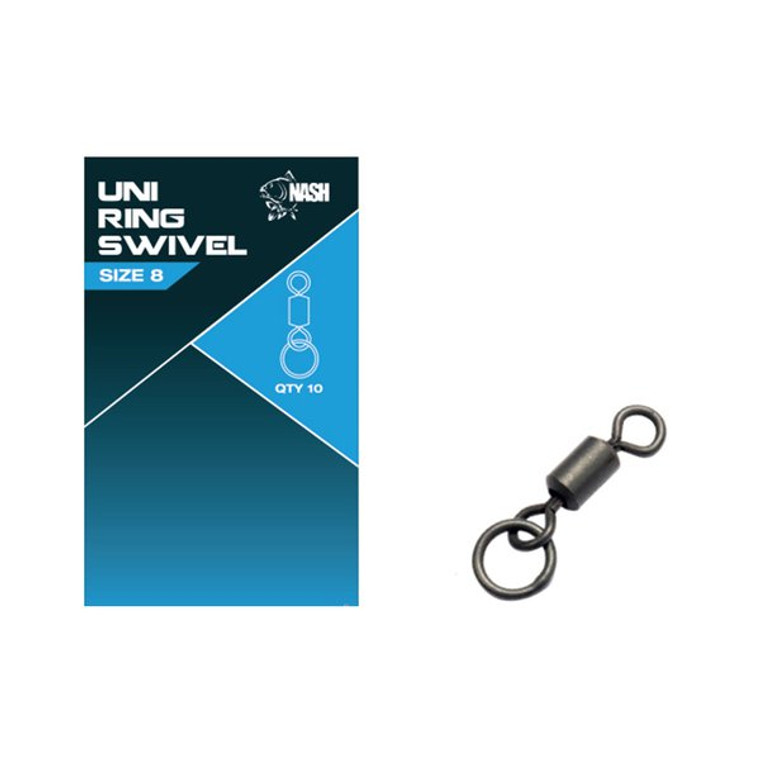 Nash Uni Ring Swivel - Hooked Tackle