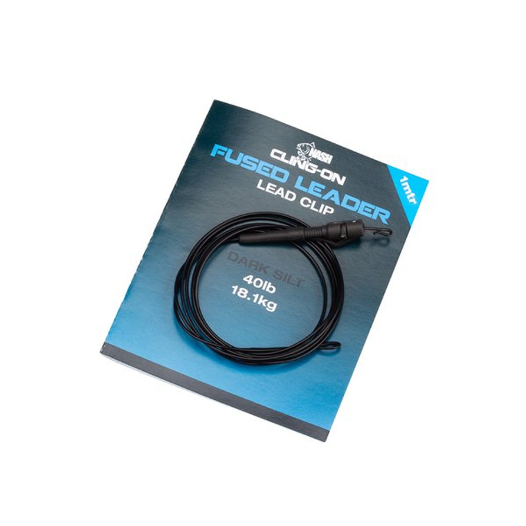 Nash Cling-On Fused Leadclip Leader - Hooked Tackle