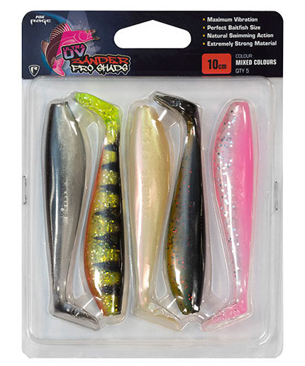 Fox Rage UV Zander Pro Shads  Hooked Tackle