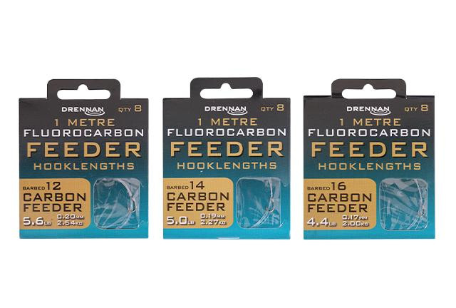 Drennan International Drennan Fluorocarbon Carbon Feeder 1m Feeder Rig 