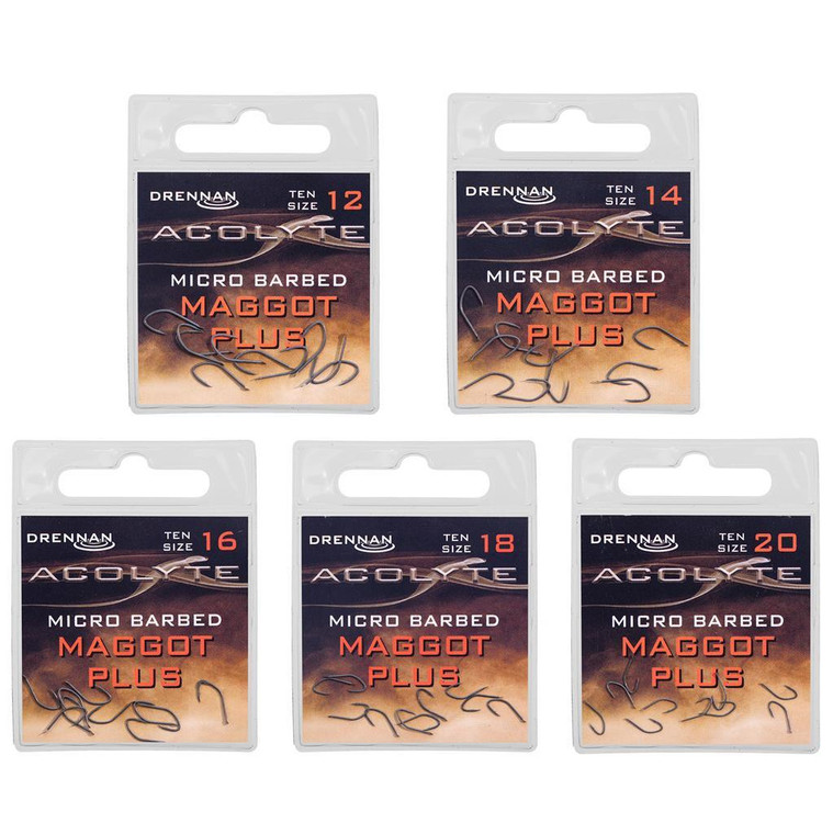 Drennan International Drennan Acolyte Maggot Plus - Micro Barbed 