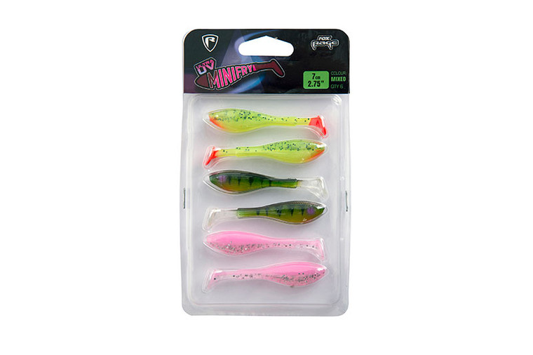 Fox Rage UV Mini Fry NMC013 Hooked Tackle