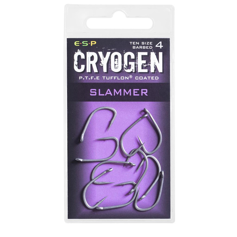 ESP Cryogen Slammer Hooks Barbed  Hooked Tackle