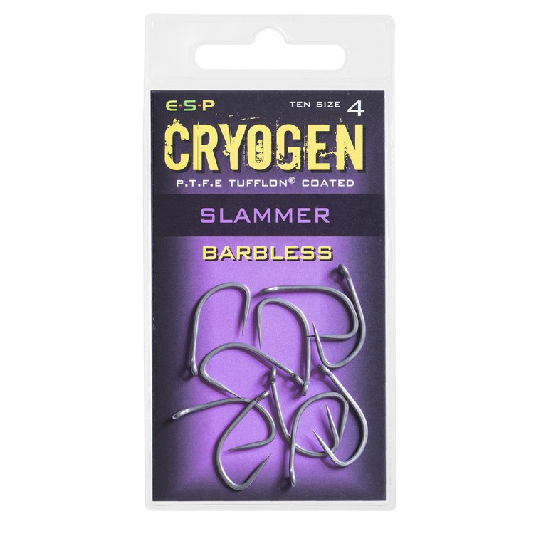 E.S.P ESP Cryogen Slammer Hooks (Barbless) 
