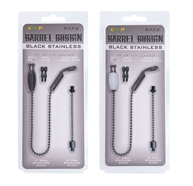 ESP Black Stainless Barrel Bobbins  Hooked Tackle