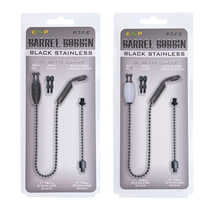 E.S.P ESP Black Stainless Barrel Bobbins 