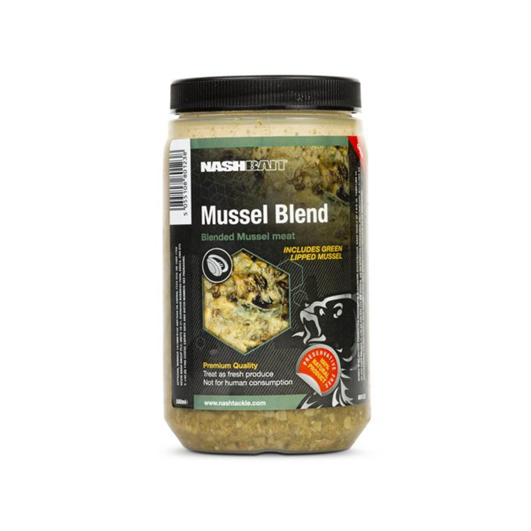 Nash Bait Mussel Blend - 0.5l - Hooked Tackle