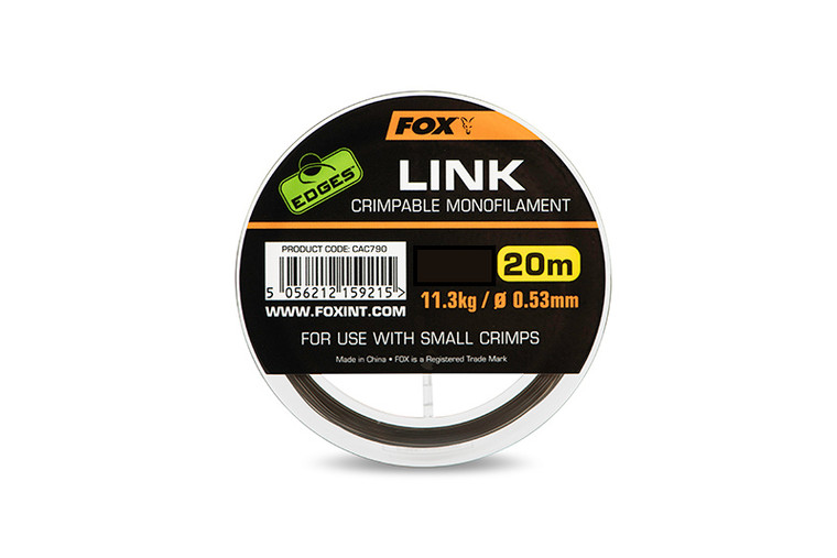 Fox Trans Khaki Link - 25lb CAC790 Hooked Tackle