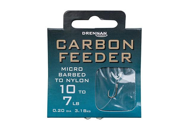 Drennan International Drennan Hooks to Nylon- Carbon Feeder 