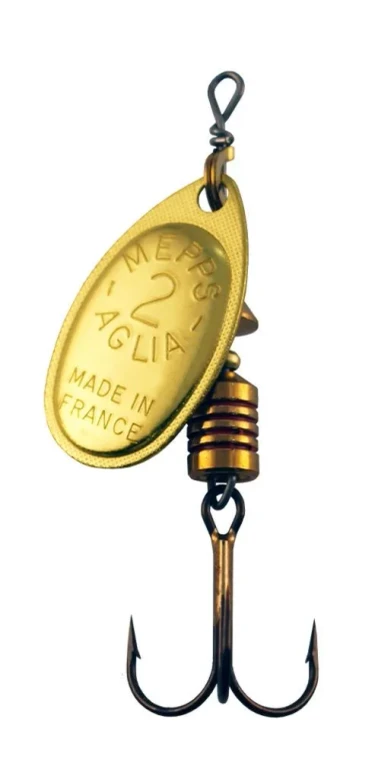  Mepps Aglia Gold Spinners 