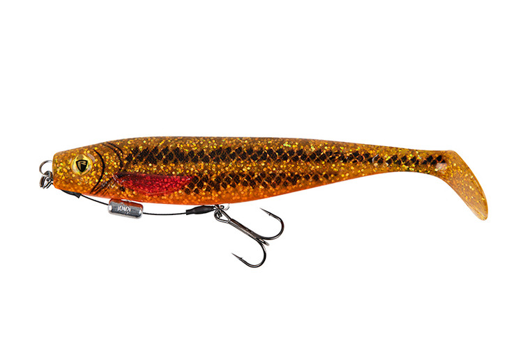 Fox Rage Loaded Pro Shad - 14cm (Goldie)