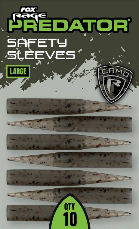 Fox Rage Predator Camo Safety Sleeves- Hooked Tackle