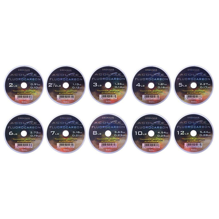 Drennan International Drennan Acolyte Fluorocarbon 50m 