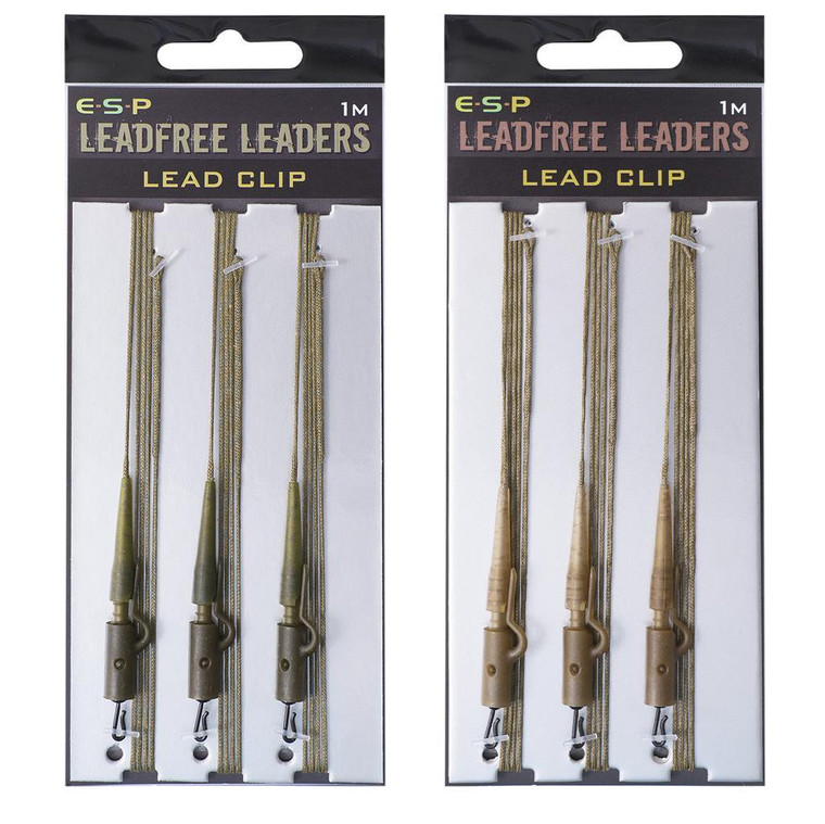 E.S.P ESP Lead Free Leadclip Leaders - 1m 