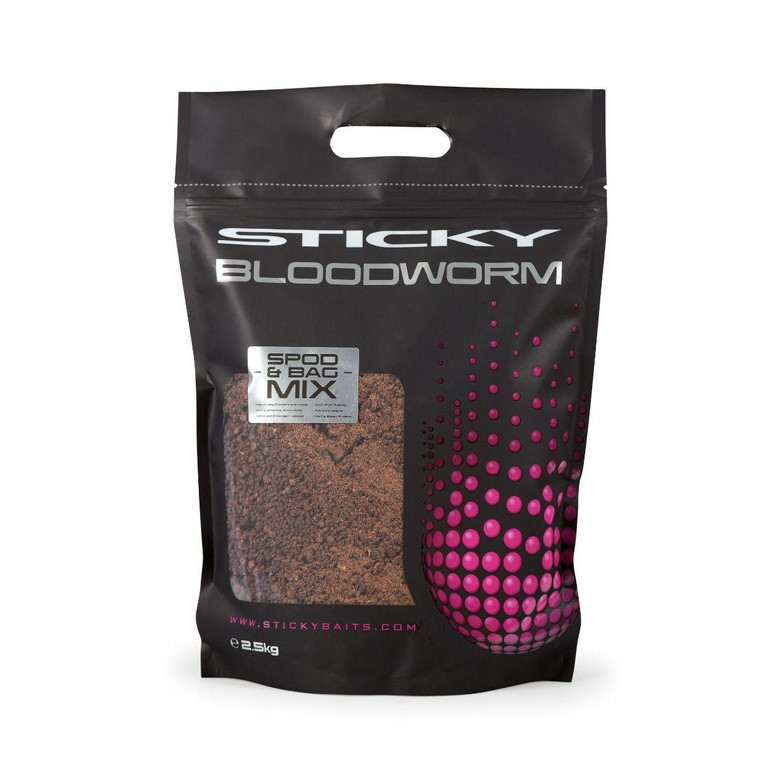  Sticky Baits Bloodworm Spod & PVA Bag Mix 