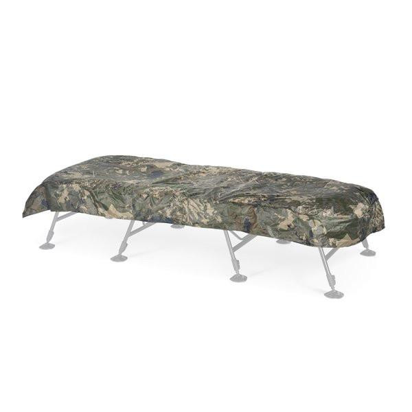 Nash Tackle Nash Indulgence Camo Waterproof Bedchair Cover Wide 