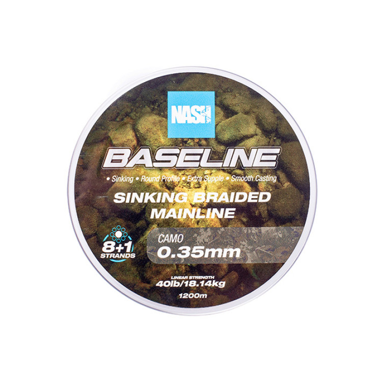 Nash Baseline Braid Camo  Hooked Tackle