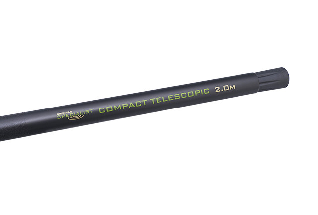 Drennan Specialist Compact Telescopic Net Handle 2m RSAB02 Hooked Tackle