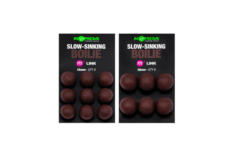 Korda Slow Sinking Boilie - The Link  Hooked Tackle