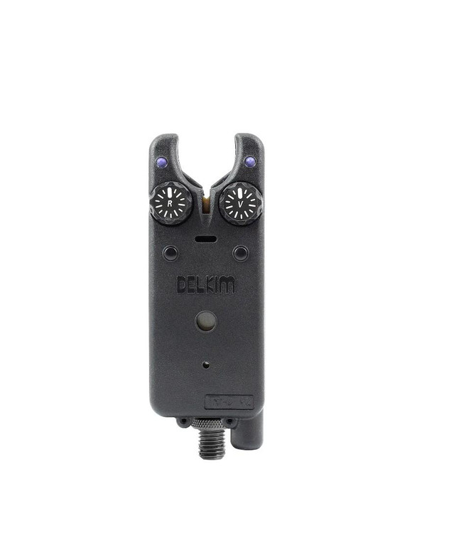 Delkim Txi-D V2 bite alarm head front view